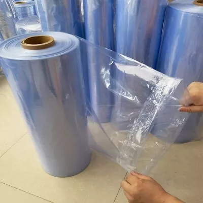PVC Heat Shrink Clear Film  Plastic Book Box Shoes Packaging Canister Hot • $204.98