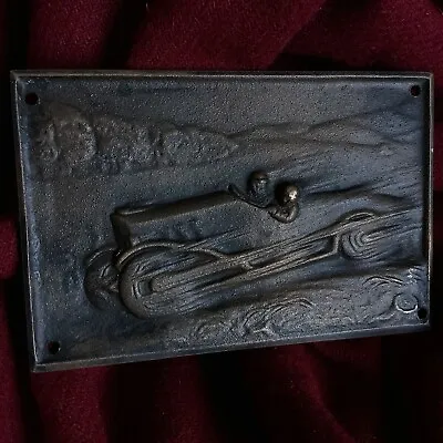 Antique 1930 Olympic Sport F1 Car Rally Auto Moto Race Bronze Statue Medal Award • $299