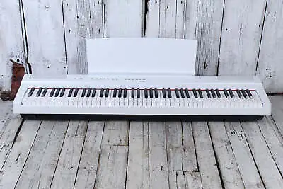 Yamaha P125A White 88 Key Graded Hammer Digital Piano With Power Supply & Pedal • $699.99