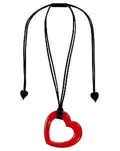 Zsiska Heart Cut Out Pendant Necklace  - A Colourful Statement Of Love • $95