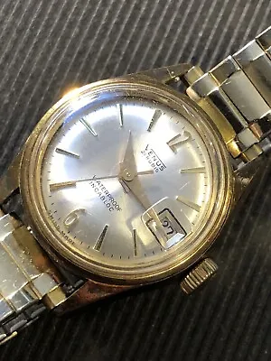 Vintage Swiss Venus 21 Rubis Women’s Watch Automatic Mechanical Incabloc Runs • $149.99