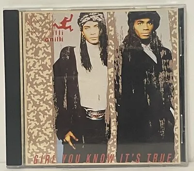 Milli Vanilli CD Girl You Know Its True Full 1989 Arista Blame It On The Rain • $4.99