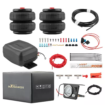 2x Universal Air Sping Bag Compressor Controller Kit For Ford Toyota Campervan • $429.40