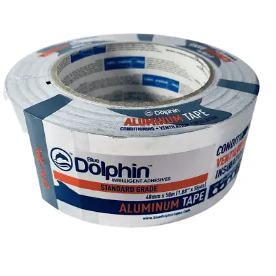 £7.13 • Buy Aluminium Foil Tape Big Roll Silver Self Adhesive Insulation Reflective Duct