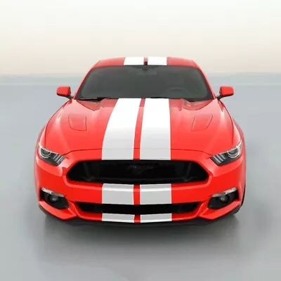 7  VINYL RALLY STRIPES RACING STRIPE KIT DECAL KIT For FORD MUSTANG • $41.99