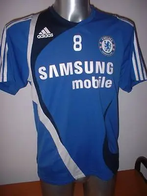 Chelsea Adidas Training Small Football Soccer LAMPARD Shirt Jersey New York CIty • £29.99