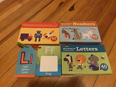 Flash Cards For Kids Alphabet Toddlers Learning Educational Toys 1 2 3 Year Olds • $7.49