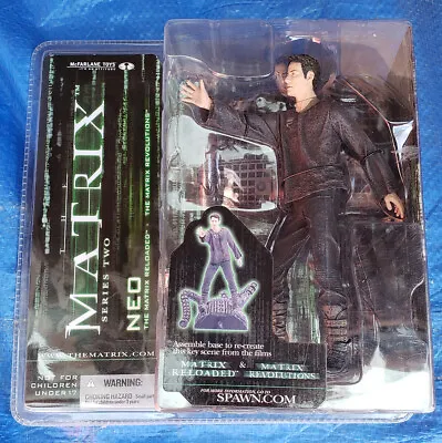 MATRIX RELOADED SERIES TWO - NEO BY McFARLAND TOYS 2003 • $45