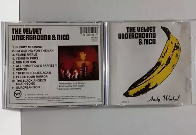 The Velvet Underground & Nico Anady Warhol Cd - Freepost • £3.50