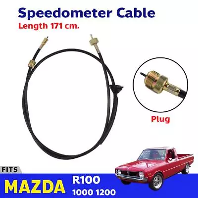 For Mazda R100 1000 1200 UTE Pickup Sedan Coupe Wagon Car Speedometer Cable S06 • $57.15