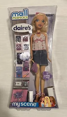 Barbie My Scene Mall  Maniacs Doll CLAIRE'S Jewelry Necklaces Earrings 2005 • $89.99