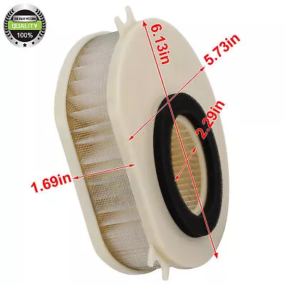 Air Filter For Yamaha V-Star 1100 XVS1100 Custom With Flames  5EL-14451-0000 • $14.92