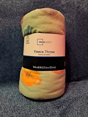 Fleece Coffee Cups Throw Blanket 50  X 60  • $2.99