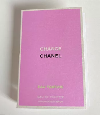 £6.20 • Buy NEW - Chanel Chance Eau Fraiche Eau De Toilette Edt Sample 1.5ml