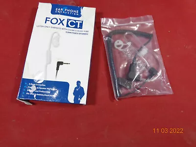 Motorola XTL Commander II FOX CT EP1089SC Receive ONLY Earpiece W/ Coil Tube NEW • $19.99