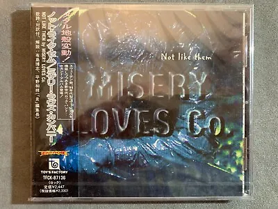 Misery Loves Co. - Not Like Them 1997 Japanese Pressing W/obi Factory Sealed! • $54.99