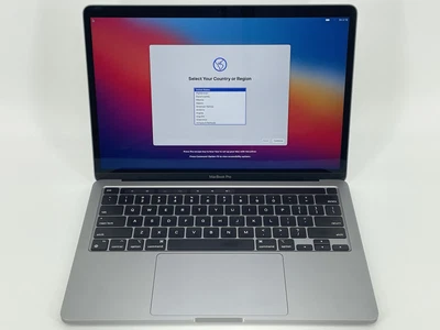 $729.99 • Buy MacBook Pro 13 Touch Bar Space Gray 2020 3.2 GHz M1 8-Core GPU 8GB 256GB Good