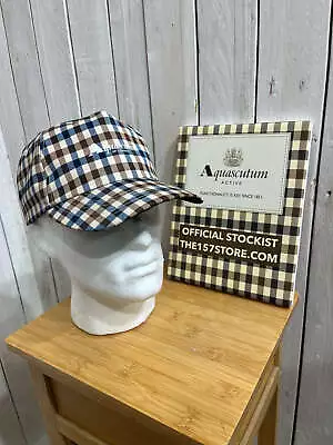 Aquascutum Casual Cap - Club Check • £55