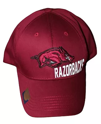 University Of Arkansas Razorbacks Captivating Headgear Ball Cap Hat NWT • $9.75