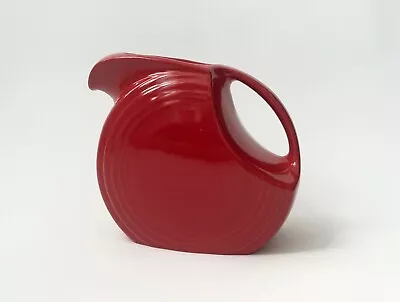 Vintage Red Fiestaware Large Ceramic Pitcher • $65