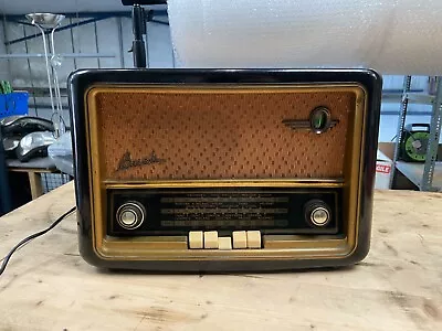 Vintage Bush Valve Radio Type VHF-61 W/O (Working Order) • £49.99