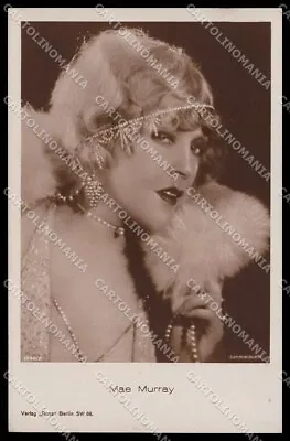 Actress Movie Attrice Mae Murray Photo Cartolina ZG9828 • $12