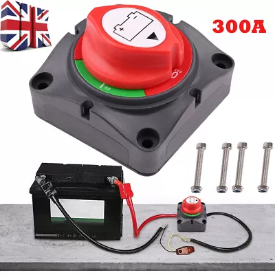 12v-48v Marine Boat Battery Isolator Cut Off Switch On / Off Removable Key • £9.48