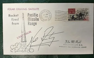 Neil Armstrong Signature On  Pacific Missle Range  Envelope - 1965 • £474.02