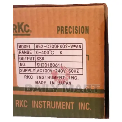 $68 • Buy New In Box RKC REX-C700FK02-V*AN Temperature Controller