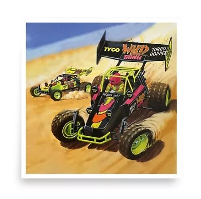 16  POSTER TYCO WILD THING TURBO HOPPER 9.6v Vintage RC Buggy • $31.99