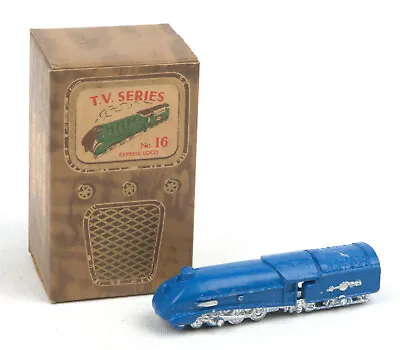Vintage Benbros T.V Series No.16 Blue Streamlined Express Loco *BOXED* • $25.25