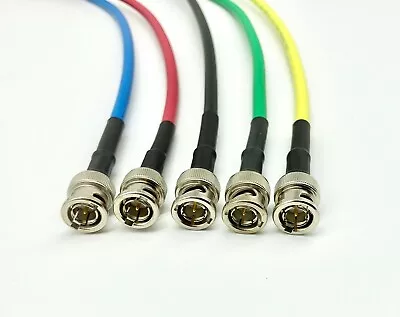 AV-Cables 3G/6G HD SDI BNC-BNC Cable Belden 1694A RG6 USA Made 6ft - 100ft • $24.99