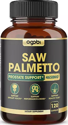 8In1 Saw Palmetto Prostate Support Supplement - Equivalent To 4650Mg - Combined  • $40.99