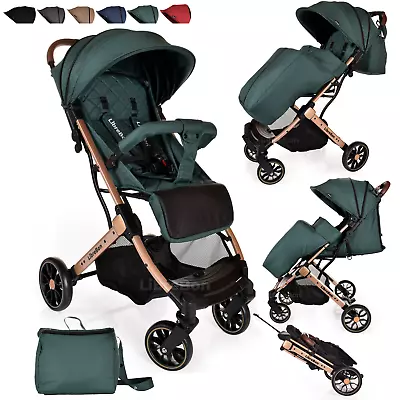 Lightweight  Baby Stroller Pram Foldable Travel Buggy NEW  Fast UK Delivery • £79