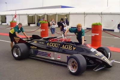 Photo  Silverstone 08 Classic Team Lotus Wheel Out The Infamous F1 Lotus 88b-1 F • £3