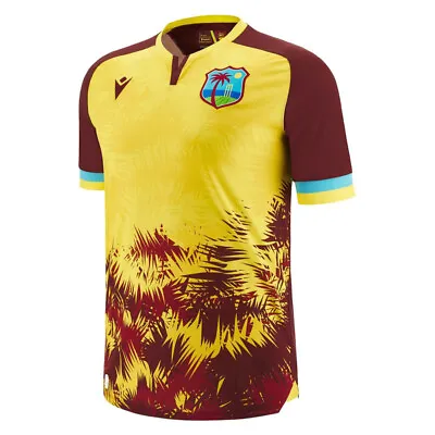 Macron West Indies Cricket T20 Shirt • £69.95