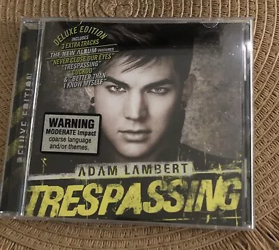 ADAM LAMBERT - Trespassing [Deluxe Edition] [3 Bonus Tracks - CD • $10