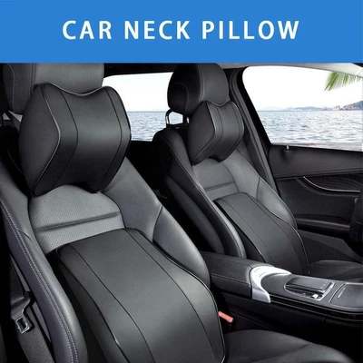 $18.82 • Buy Car Headrest Neck Pillow And Lumbar Support Back Cushion Foam NEW J8F5 W8L3