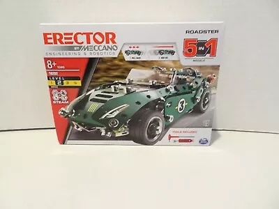 Erector By Meccano Roadster Level 2 Novice *STEAM Curriculum* W/Pull Back Motor • $29.51