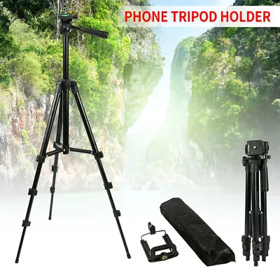 Camera Tripod Stand Holder Mount For IPhone Samsung Cell Phone Selfie Video • $13.55