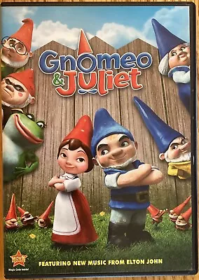 “Gnomeo & Juliet” DVD W/ James McAvoy Emily Blunt Michael Caine Maggie Smith • $4