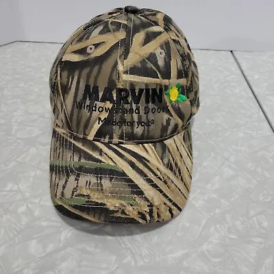 Marvin Windows And Doors Camouflage Hunting Trucker Snapback Hat Cap • $9.99