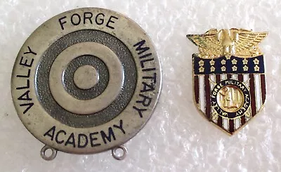 Vintage Valley Forge Military Academy Insignia & Shooting Award Pins Badge Pin • $17.99