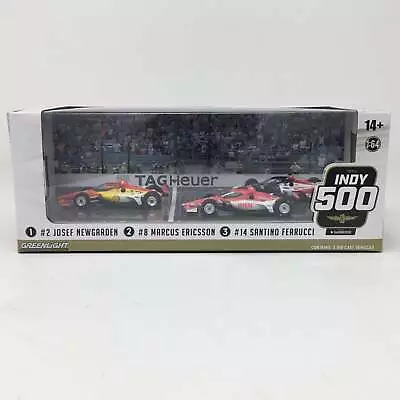 2023 Indianapolis 500 Podium (Newgarden Ericsson Ferrucci) 1:64 Diecast 3 Car • $24.99