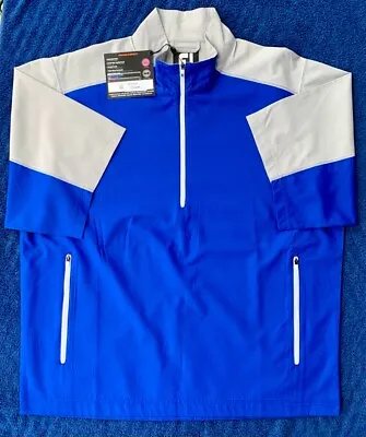Footjoy Mens Ss Sport Wind Shirt Large Style 32670 (fj-208) New! Make Offer • $87.99