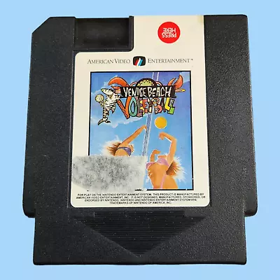 Venice Beach Volleyball (Nintendo NES 1991) Loose Cart ONLY • $10