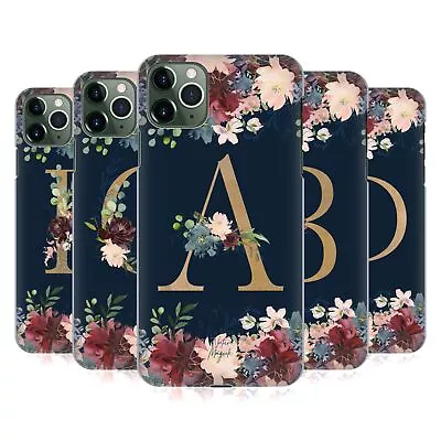 OFFICIAL NATURE MAGICK FLORAL MONOGRAM GOLD NAVY CASE FOR APPLE IPHONE PHONES • $19.95