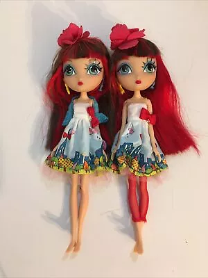 La Dee Da City Girl 10 Inch Dolls By Spinmaster 2012 Lot Of 2 • $18