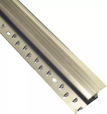 £3.99 • Buy Carpet To Wood & Tile Metal Strip Door Plate Z Trim Threshold Silver 900mm