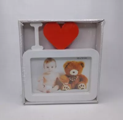 I ❤️ Love You Plastic Photo Frame New For 3.5  X 5.5  Picture Gift Idea • $14.99